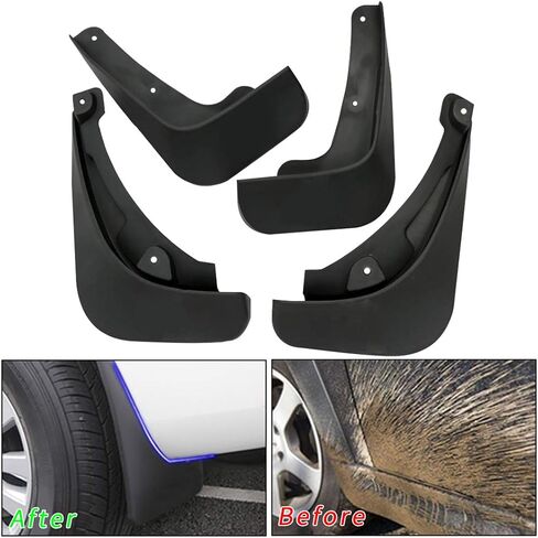 Car mud Flaps for N-issan X-Trail 2008 2009 2010 2011 2012 2013 Flaps Splash Guard Front and Rear mud Flaps 4pcs in Saudi Arabia