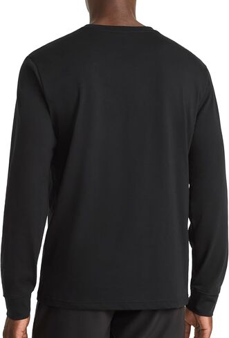 Men's Volt Long Sleeve Crewneck T-Shirt, Standard Fit, Lightweight Cotton-Poly Jersey Fabric in Saudi Arabia