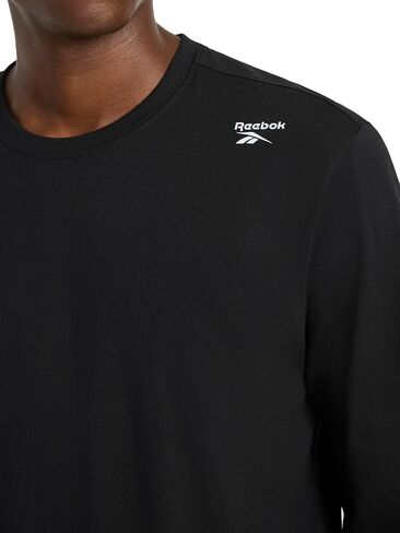 Men's Volt Long Sleeve Crewneck T-Shirt, Standard Fit, Lightweight Cotton-Poly Jersey Fabric in Saudi Arabia