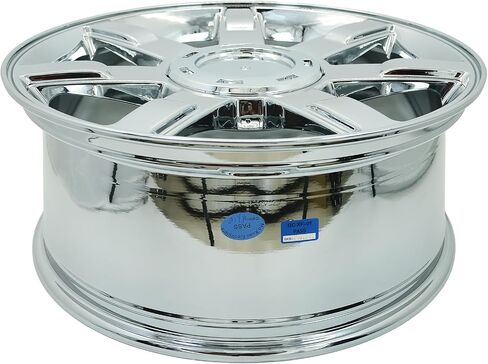 مجموعة من 4 عجلات من سبائك الكروم مقاس 22 بوصة 22 × 9 لـ 2007-2014 كاديلاك إسكاليد ESV EXT OEM حافة بديلة بتصميم in Saudi Arabia