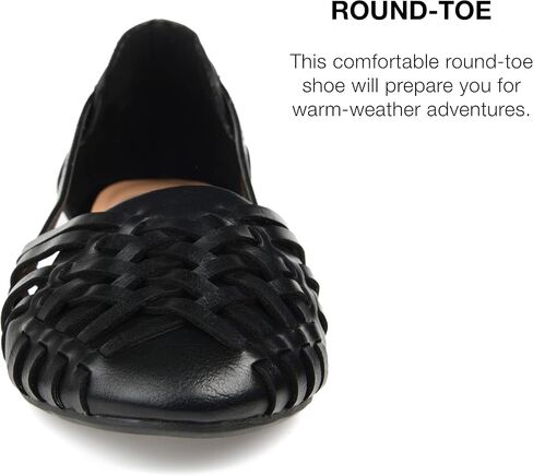 أحذية Journee Collection النسائية من Ekko المنسوجة من Huarache in Saudi Arabia