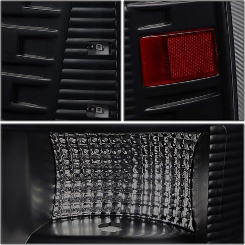 DNA MOTORING TL-DRAM09-LED-RD3D-BK-SM-G2 LED ثلاثي الأبعاد للسائق وجانب الركاب [متوافق مع 09-17 دودج رام 1500 2500 3500] in Kuwait