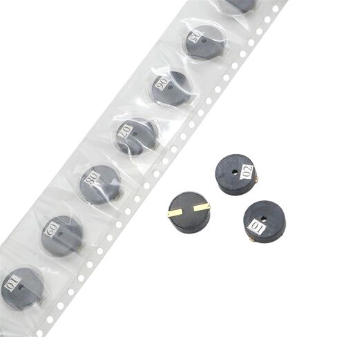 1PCS 1030 SMD Piezoelectric Passive Buzzer 10MM 5200Hz Dimension 10x3.0mm Low Current SMT Buzzer Loud Beep Alarm 1-25V in Kuwait