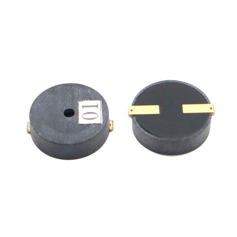 1PCS 1030 SMD Piezoelectric Passive Buzzer 10MM 5200Hz Dimension 10x3.0mm Low Current SMT Buzzer Loud Beep Alarm 1-25V in Kuwait