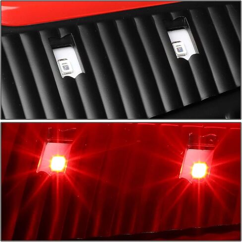 DNA MOTORING TL-DRAM09-LED-RD3D-BK-SM-G2 LED ثلاثي الأبعاد للسائق وجانب الركاب [متوافق مع 09-17 دودج رام 1500 2500 3500] in Kuwait