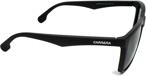 Carrera Men's 8048/S Polarized Rectangular Sunglasses, Black Green, 58mm, 18mm in Saudi Arabia