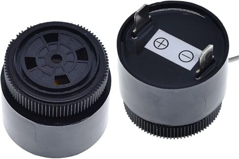 QSI-3610 80dB Active piezoelectric Buzzer 12V 24V Alarm Buzzer 36X32mm Waterproofing in Saudi Arabia