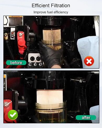 Fuel Filter Water Separator Fit for Cummins Volvo International Peterbilt Kenworth Mack Replace FS19765 L9765FXL L9763FXL 21737499 P550849 PF9814 21737499 P550851 PF7930 in Saudi Arabia