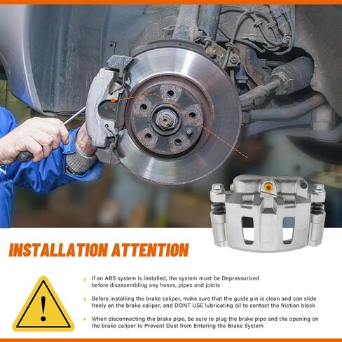 DRIVESTAR 18B4694 18B4695 فرجار الفرامل الأمامية الجديدة، مناسب 1998-05 لسيارة شيفروليه بليزر/ S10 98-04، 1998-05 لسيارة GMC Jimmy، 98-04 لسونوما، 1998-00 لـ Isuzu Hombre، 1998-01 لـ Oldsmobile Bravada in Saudi Arabia