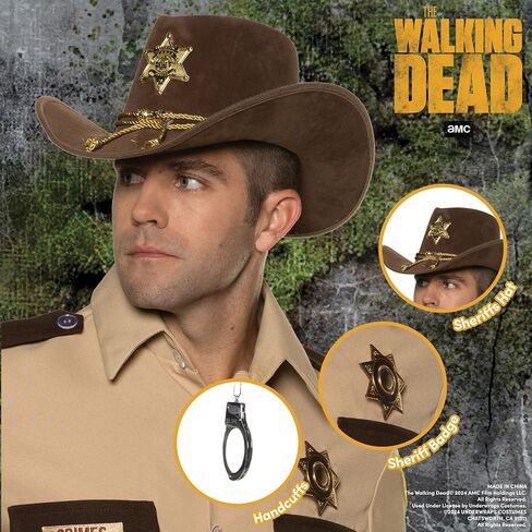 The Walking Dead Sheriff Rick Grimes Adult Costume Accessory Kit in Saudi Arabia