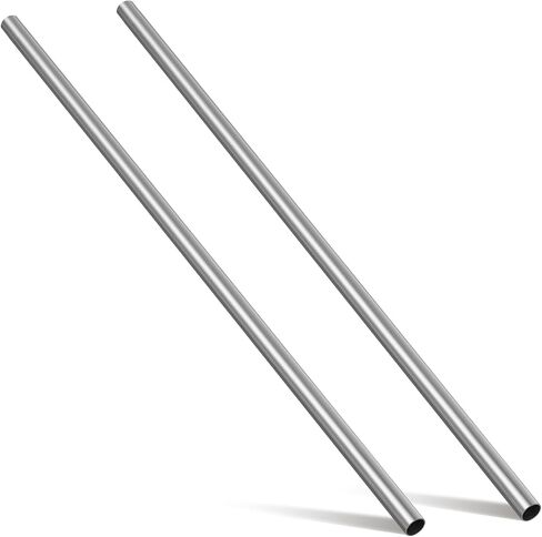 2 pcs 1" OD Stainless Steel Tubing 304 Stainless Steel Tube 16 Gauge 24 Inch Length, Round Metal Tube Industrial Metal Tubing for Home Furnishing, Machinery in Kuwait