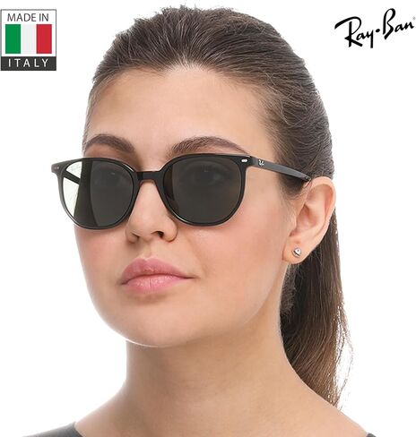 Ray-Ban RB2197 ELLIOT Square Shaped Sunglasses for Men & Women with Official RAYBAN Eyewear Kit in Saudi Arabia