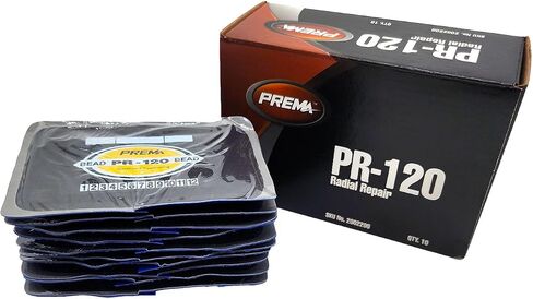 بريما PR-120 5" x 3-1/4" 2-Ply Radial Tire Repair (10/Box) in Saudi Arabia