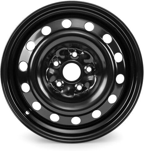 16 Inch Rims New 16x6.5inch Steel Wheel Rim For Volkswagen Jetta 2005-2018 Painted Black Steel Replacement Wheel Rim (1) in Saudi Arabia