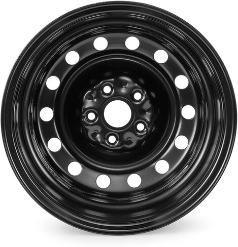 16 Inch Rims New 16x6.5inch Steel Wheel Rim For Volkswagen Jetta 2005-2018 Painted Black Steel Replacement Wheel Rim (1) in Saudi Arabia