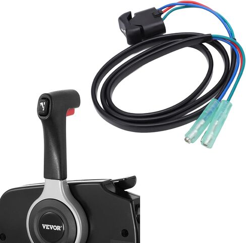 Aramox Outboard Trim Tilt Switch, 37850 90J00 Trim and Tilt Switch ABS Replacement for Outboard Remote Control Box in Saudi Arabia