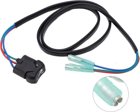 Aramox Outboard Trim Tilt Switch, 37850 90J00 Trim and Tilt Switch ABS Replacement for Outboard Remote Control Box in Saudi Arabia