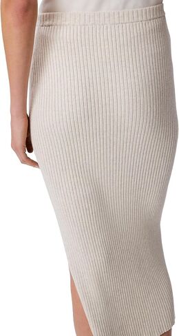 Calvin Klein Women's Cotton Rib Midi Skirt in Saudi Arabia