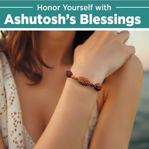 سوار رودراكشا للرجال والنساء 2 وجه، 3 موخي، 4 موخي، 5 وجه، 6 موخي، 7 موخي هيمالايا رودراكشا سوار معصم لليوجا وشفاء التأمل in Kuwait