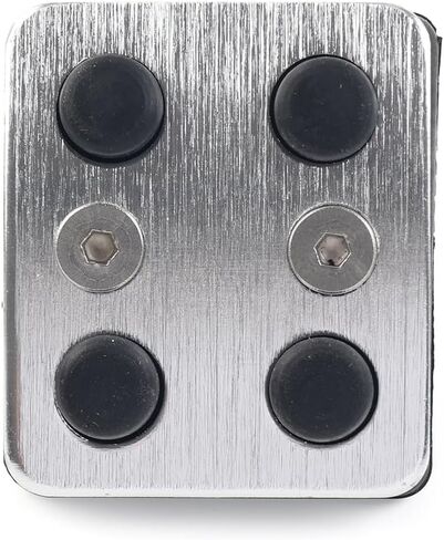 GZYF Car Parking Emergency Brake Pedal Pad Cover, Pedals Pedal Accessories for Toyota Camry, Crown, Highlander, Kluger, Prius, for Lexus ES RX GS IS in Saudi Arabia