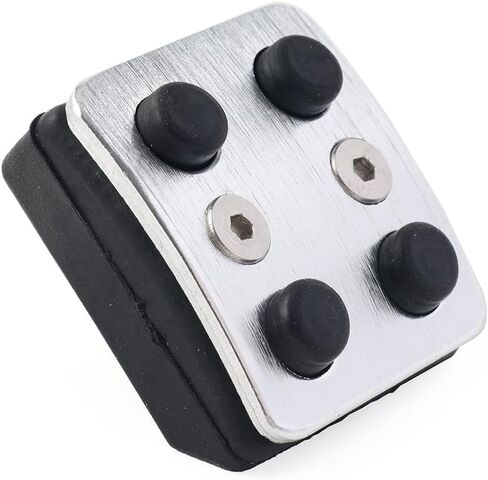 GZYF Car Parking Emergency Brake Pedal Pad Cover, Pedals Pedal Accessories for Toyota Camry, Crown, Highlander, Kluger, Prius, for Lexus ES RX GS IS in Saudi Arabia