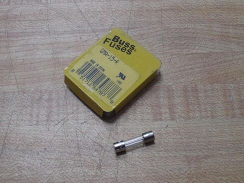 Bussmann GMA-15-R Buss Fuse 15A GMA15R (Pack of 5) in Saudi Arabia