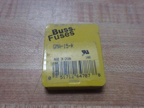 Bussmann GMA-15-R Buss Fuse 15A GMA15R (Pack of 5) in Saudi Arabia