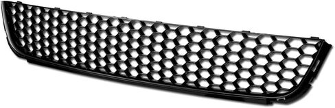 7422449842806 Compatible With 2010-2013 VW Golf / 2010-2014 Jetta Sport Wagen MK6 Glossy Black Honeycomb Mesh Front Lower Bumper Grill Grille in Saudi Arabia