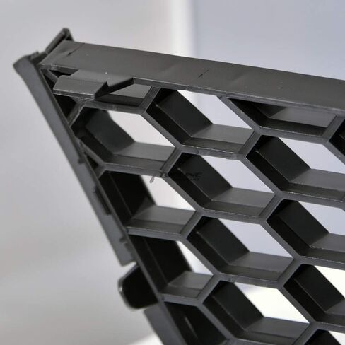 7422449842806 Compatible With 2010-2013 VW Golf / 2010-2014 Jetta Sport Wagen MK6 Glossy Black Honeycomb Mesh Front Lower Bumper Grill Grille in Saudi Arabia