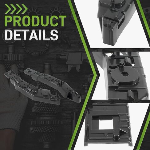 68244508AB 68244509AB CH1043128 CH1042128 Bumper Bracket Front Driver Passenger Side Bumper Brackets Compatible with Jeep Compass 2017 2018 2019 2020 2021 2022 2023 2024 in Saudi Arabia