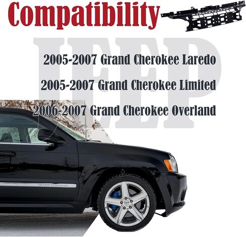 دعامة ممتص الصدمات CarPartsDepot متوافقة مع JEEP Grand Cherokee 2005 2006 2007 استبدال دعم المصد الأمامي CH1065100 55156878AE in Saudi Arabia