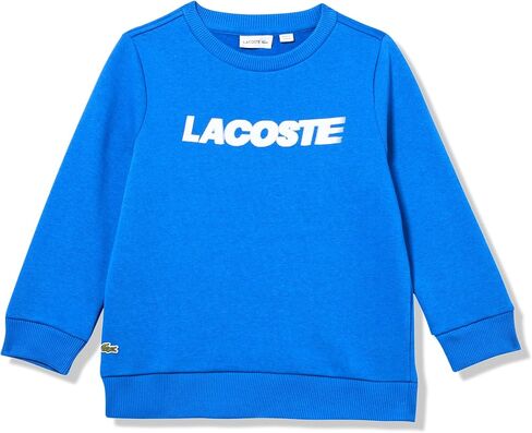 Lacoste Boys' Brushed Fleece Print Sweatshirt in Saudi Arabia