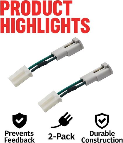 Delco 10SI Anti-Feed Back Diode Harness Plug for AMC – Eliminates Ignition Feedback, Replaces 46-1873, Jeep-Eagle 8128393 in Saudi Arabia