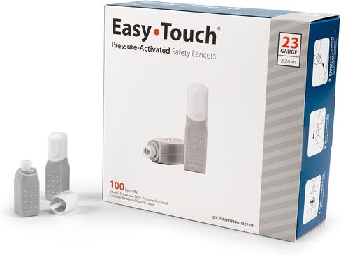 مشارط أمان تعمل بالضغط EasyTouch مقاس 30 - 100 قطعة. الموديل 830061 in Kuwait