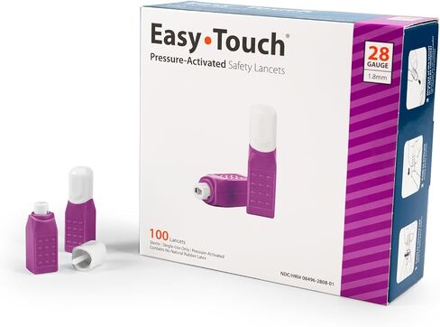مشارط أمان تعمل بالضغط EasyTouch مقاس 30 - 100 قطعة. الموديل 830061 in Kuwait