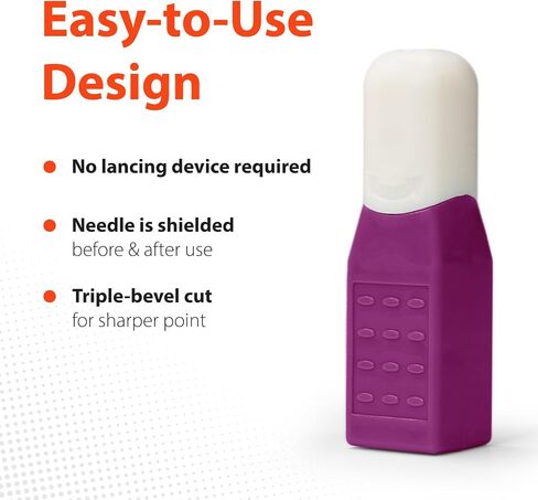 مشارط أمان تعمل بالضغط EasyTouch مقاس 30 - 100 قطعة. الموديل 830061 in Kuwait