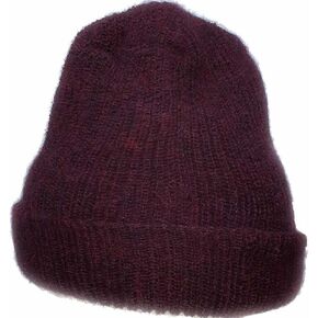 Hand-Knitted Alpaca Milkshake Beanie Hat in Saudi Arabia