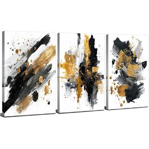 زهرة برية قماش جدار الفن ريفي البلد جدار ديكور الزهور الملونة صور يطبع لغرفة المعيشة الحمام الخشخاش ديزي لوحات مزرعة الزهور مشهد الملصقات الفنية ديكور المنزل 12x16 "3pcs in Kuwait