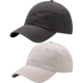 2 Packs Womens Baseball Caps Plain Baseball Hat Summer Sun Visor Hats Baseball Cap Men Adjustable Dad-Hat in Saudi Arabia
