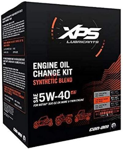 Can-Am New OEM 4T 5W-40 Synthetic Blend Oil Change Kit Rotax 500 V-Twin 9779258 in Saudi Arabia