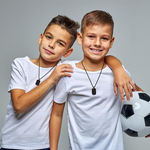 Soccer Initial Necklace for Men Boys Kids Teen Dog Tag Letter Pendant Sport Soccer Athletes Jewelry Gifts for Kids Boys Men Teens Boyfriend Husband Dad in Kuwait