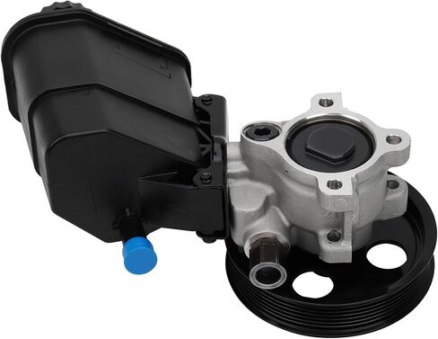 Power Steering Pump with Pulley & Reservoir Fit for Dodge Ram 1500 2002 2003 2004 2005 2006 2007, 3.7L V6 4.7L 5.7L 5.9L V8, 20-70269 in Saudi Arabia