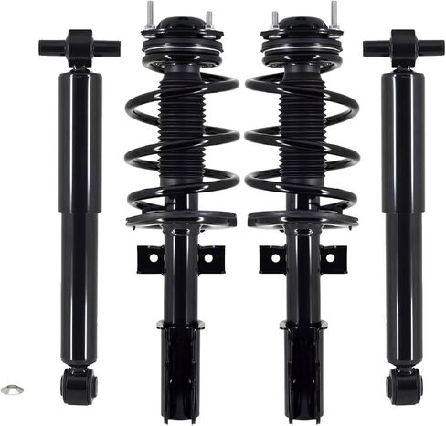PM Auto Front - Rear Set of 4 Quick Complete Strut - Shock For 2007-2012 GMC Acadia in Saudi Arabia