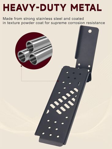 دواسة ميتة لسيارة جيب رانجلر JL - دواسة قدم ميتة جانبية للسائق، دواسة معدنية ميتة متوافقة مع جيب رانجلر JL/جلاديتور JT 2018 2019 2020 2021 2022 2023 2024 (باستثناء 4xe) in Kuwait