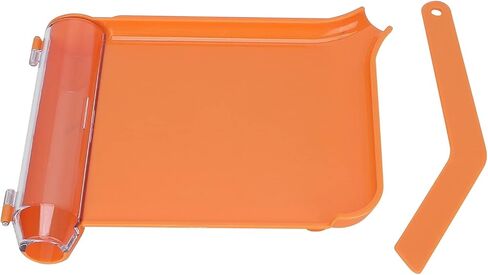 Counting Tray, Counter with Spatula Counting Tray Orange Non Clean Pills Dispenser Tray with Spatula Transparent Lid Vitamin C E Counter Tablet Count in Saudi Arabia