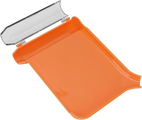 Counting Tray, Counter with Spatula Counting Tray Orange Non Clean Pills Dispenser Tray with Spatula Transparent Lid Vitamin C E Counter Tablet Count in Saudi Arabia