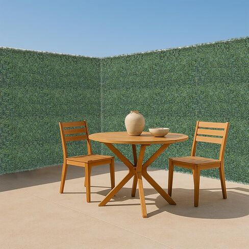 Grass Wall Panels,10" X 10" 12Pcs UV-Anti Boxwood Panels,No Fade Artificial Grass Wall Greenery Backdrop for Indoor Outdoor Privacy,Birthday Wedding Party Decor,Green Wall Decor(8.33 SQFT) in Saudi Arabia