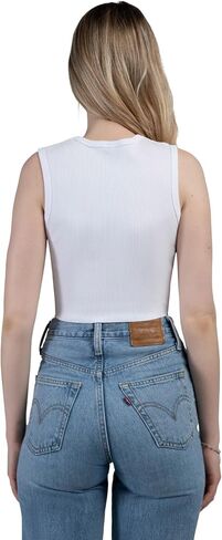 Hype & Vice Cut-Off Tank for Women (Small) - University of Michigan Top for Women, Cropped Fit Tank Top, College Shirts for Game Days - Navy in Kuwait