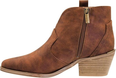 حذاء Corkys Footwear Hey Girl للسيدات لوقت الإغلاق - يتميز بخياطة أنيقة على الطراز الغربي، وكعب 2.5 بوصة، ونعال داخلية مريحة للارتداء طوال اليوم in Saudi Arabia