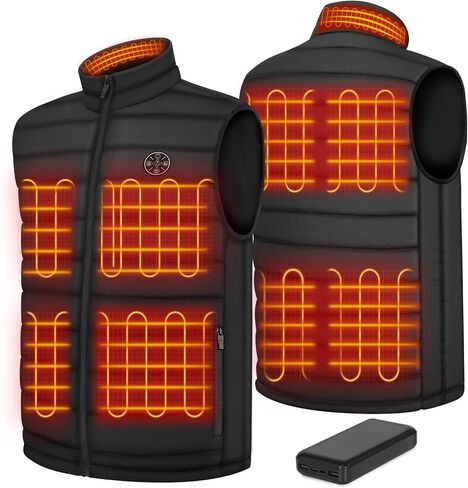Heated Vest for Men Women with Rechargeable Battery, Electric Warming Heated Jackets in Saudi Arabia